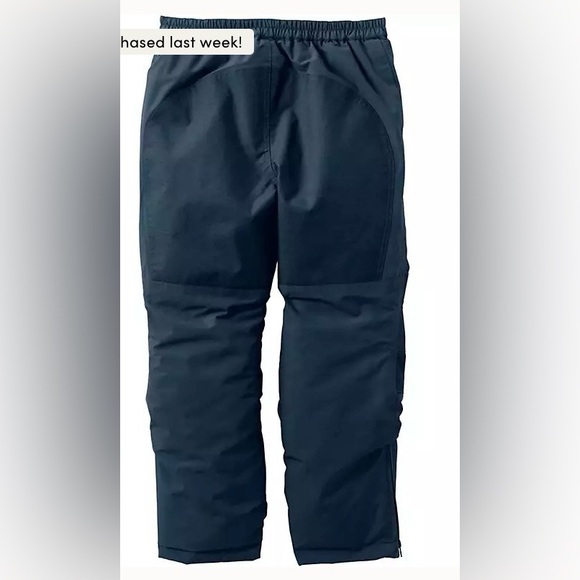 Lands' End Other - Lands' End Navy Blue Winter Snow Pants Insulated kids/ Adults